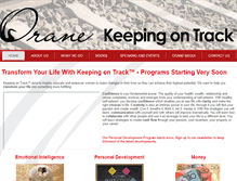 Tablet Screenshot of keepingontrack.com.au